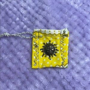 Tiny lavender pouch
